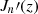 $ J_n\prime (z) $