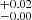 $ _{-0.00}^{+0.02} $