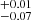 $ _{-0.07}^{+0.01} $