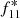 $ f_{11}^{*} $