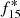 $ f_{15}^{*} $
