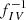 $ f_{IV}^{-1} $