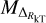 ${{\rm{M}}_{{\Delta _{{R_{kT}}}}}}$