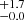 $ _{-0.0}^{+1.7} $