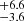 $ _{-3.6}^{+6.6} $