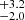 $ _{-2.0}^{+3.2} $