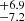 $ _{-7.2}^{+6.9} $
