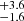 $ _{-1.6}^{+3.6} $