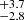 $ _{-2.8}^{+3.7} $