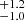 $ _{-1.0}^{+1.2} $
