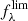 $ f_{\lambda}^{\mathrm{lim}} $