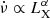 $ \dot{\nu}\propto L_{\mathrm{X}}^{\alpha} $