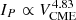 $ I_{P} \propto V_{\mathrm{CME}}^{4.83} $