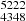 $ _{4348}^{5222} $