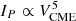 $ I_{P} \propto V_{\mathrm{CME}}^{5} $