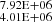 $ _{4.01\rm E+06}^{7.92\rm E+06} $