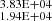 $ _{1.94\rm E+04}^{3.83\rm E+04} $