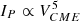 $ I_{P} \propto V_{CME}^{5} $