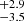 $ ^{+2.9}_{-3.5} $