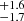 $ ^{+1.6}_{-1.7} $