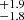 $ ^{+1.9}_{-1.8} $