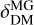 $\[\delta_{\mathrm{DM}}^{\mathrm{MG}}\]$