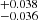 $ _{-0.036}^{+0.038} $