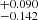 $ _{-0.142}^{+0.090} $
