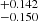 $ _{-0.150}^{+0.142} $