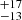 $ ^{+17 }_{-13 } $