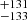 $ _{-133 }^{+131 } $