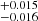 $ _{-0.016}^{+0.015} $