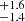 $ ^{+1.6 }_{-1.4 } $