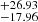 $ ^{+26.93}_{-17.96} $