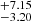 $ ^{+7.15 }_{-3.20 } $