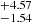 $ ^{+4.57 }_{-1.54 } $