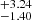 $ ^{+3.24 }_{-1.40 } $