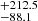 $ ^{+212.5}_{-88.1 } $