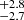 $ ^{+2.8 }_{-2.7 } $