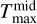 $\[T_{\max }^{\operatorname{mid}}\]$
