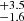 $ ^{+3.5}_{-1.6} $