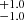 $ ^{+1.0}_{-1.0} $