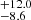 $ ^{+12.0}_{-8.6} $