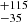 $ ^{+115}_{-35} $
