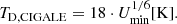 $$ \begin{aligned} T_{\rm D, CIGALE} = 18 \cdot U_{\rm min}^{1/6} \mathrm{[K]}. \end{aligned} $$