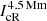 $ I^{4.5\,\mathrm{Mm}}_{\mathrm{cR}} $