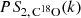 $ PS_{2,\, \mathrm{C}^{18}\mathrm{O}}(k) $