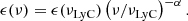 $$ \begin{aligned} \epsilon (\nu ) = \epsilon (\nu _{\mathrm{LyC}}) \left(\nu /\nu _{\rm LyC}\right)^{-\alpha }. \end{aligned} $$