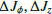 $ \DeltaJ_{\phi}, \Delta J_{z} $