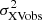 $ \sigma^{2}_{\mathrm{XVobs}} $